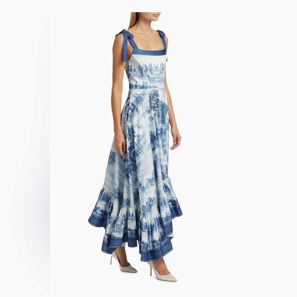 Alice + Olivia ROSALEE MAXI CHATEAU DRESS - Picture 6 of 15